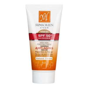 کرم ضد آفتاب بی رنگ مای ضد چروک مناسب پوست های خشک با SPF60 حجم 50 میلی لیتر